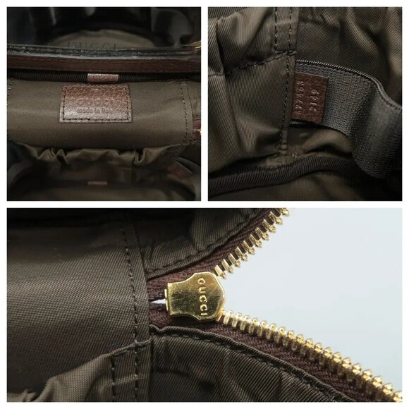 100% Authentic GUCCI Ophidia Brown GG Canvas Vanity case 1150-09324 - Picture 12 of 12